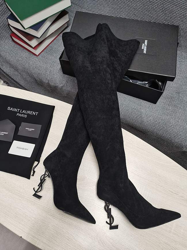 Saint Laurent Premium Quality Boot Woman 178A-1 Black