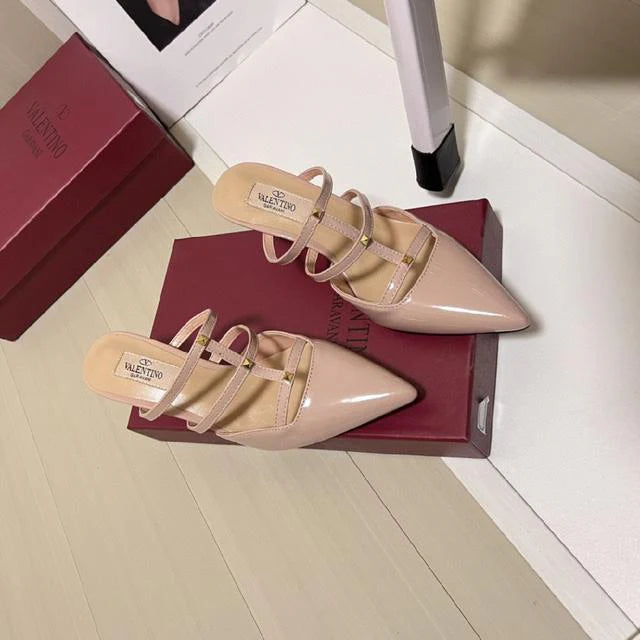 Valentino Garavani Formal Sling Back Woman 7677 Nude