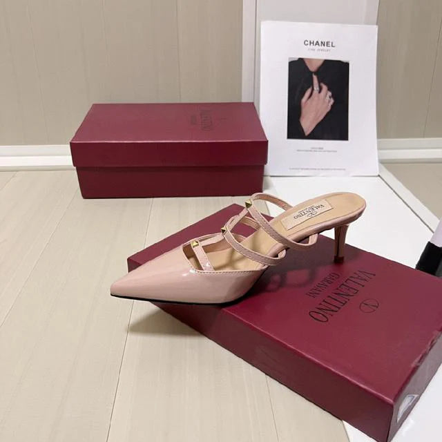 Valentino Garavani Formal Sling Back Woman 7677 Nude