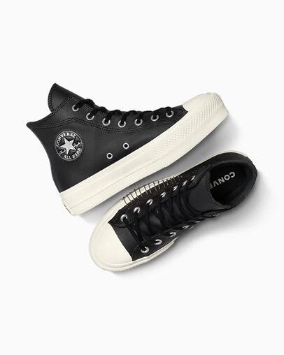 Converse Chuck Taylor All Star Platform Western Glam Half Woman A15473C Black