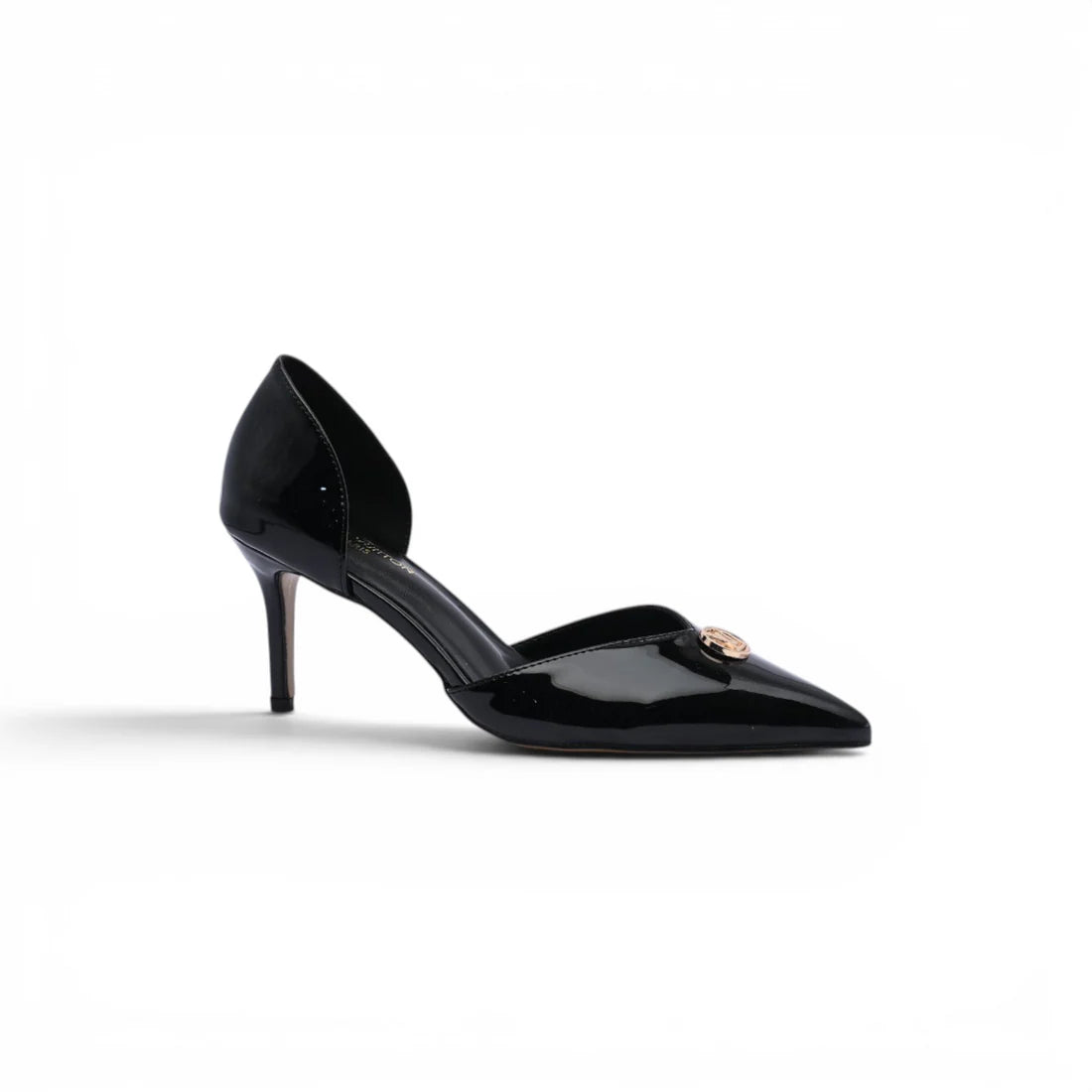 Louis Vuitton Heels Woman Box And Bag Patent Leather 2822-2 Black