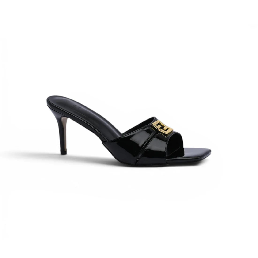 FENDI FFold mules for Fine leathers Woman 5886 Black