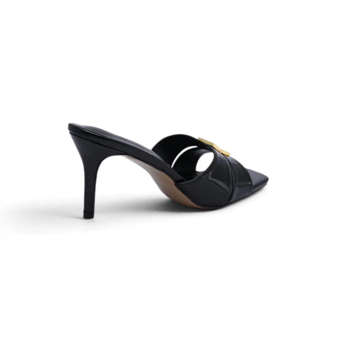 FENDI FFold mules for Fine leathers Woman 5886 Black