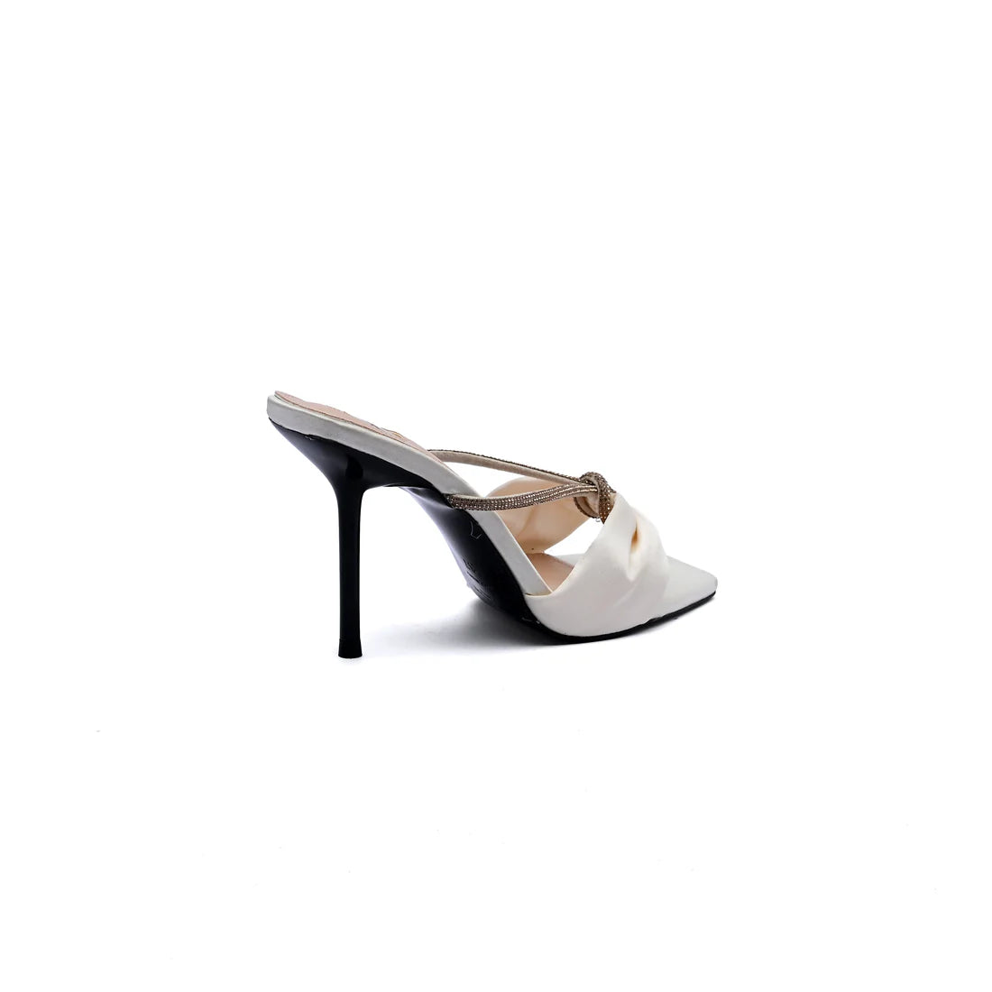 Saint Laurent Sexy Woman Slippers Heeled Open Toe for Women 71-7 Beige