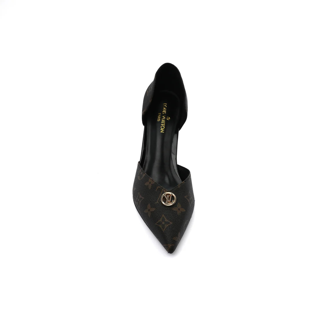 Louis Vuitton Heels Woman Box And Bag Patent Leather 2822-2 Coffee