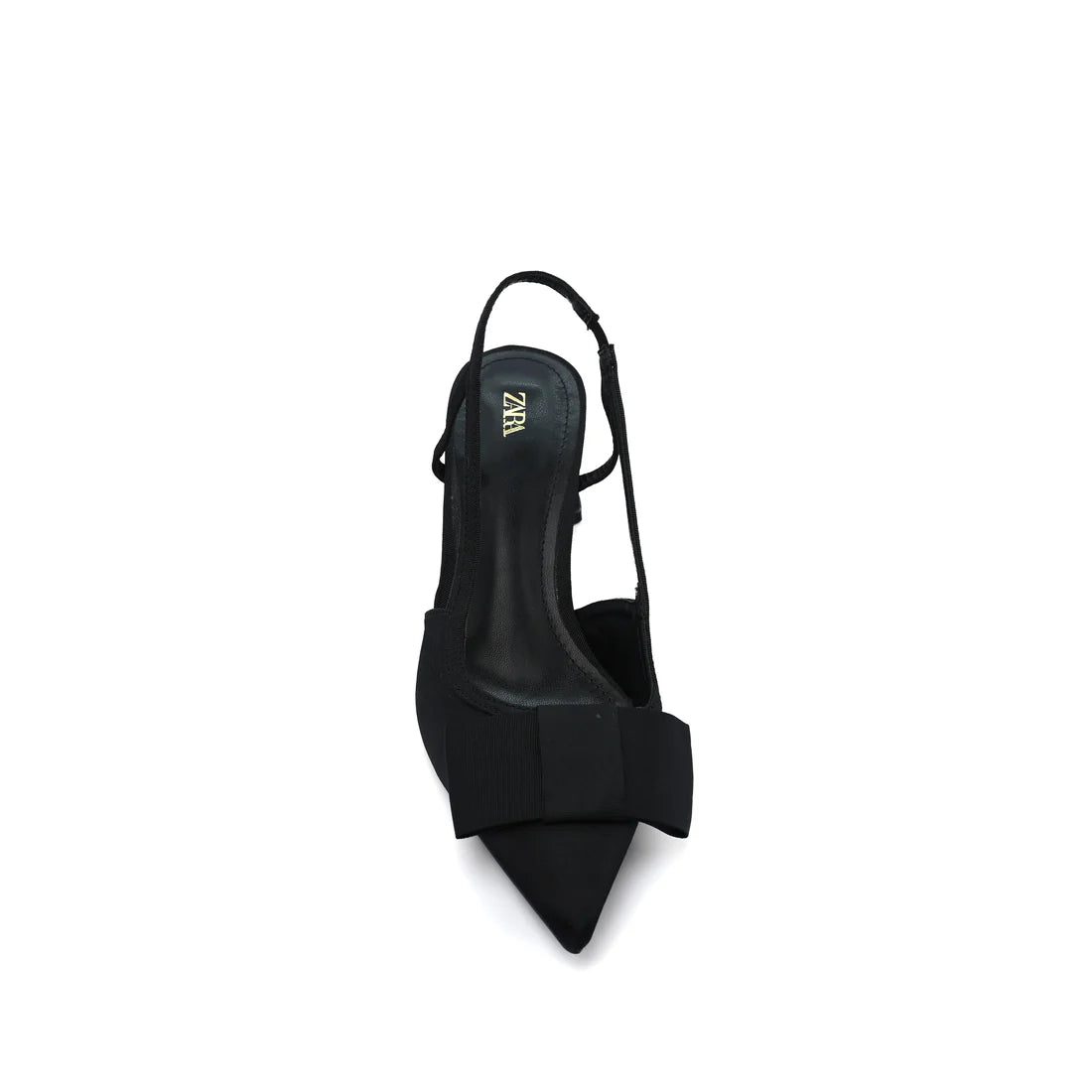 Zara Detail Stylish Heels Heeled Shoes Woman 8563 Black