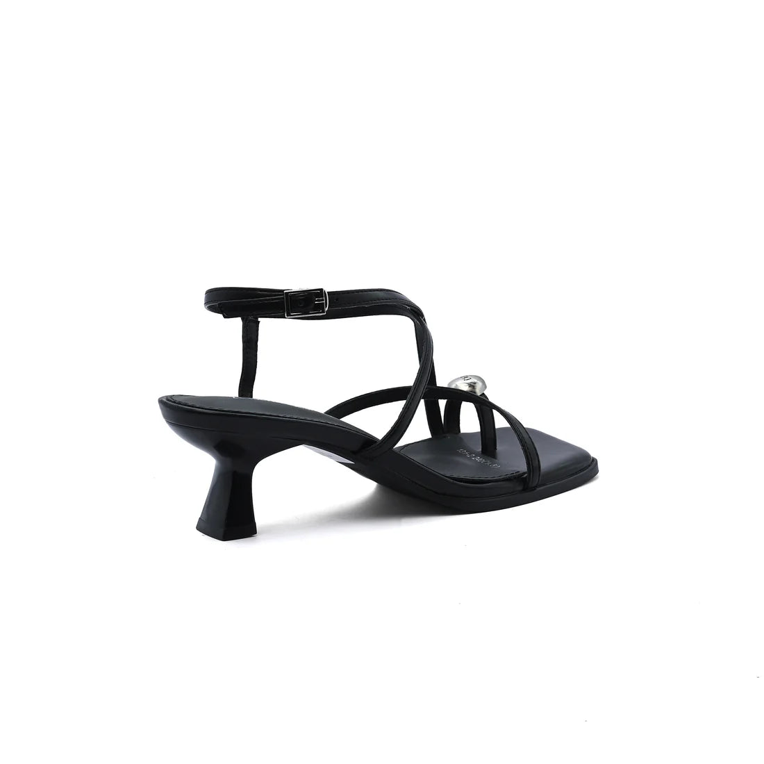 The Row Constance Leather Thong Sandals Woman 131-2 Black