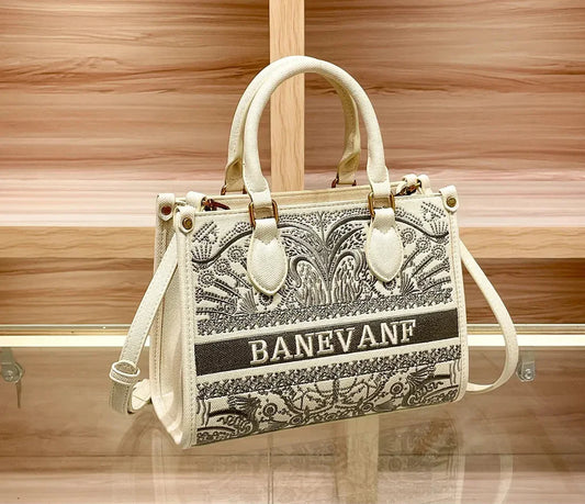 Banevanf Bag Woman High Quality Design 8782 Beige
