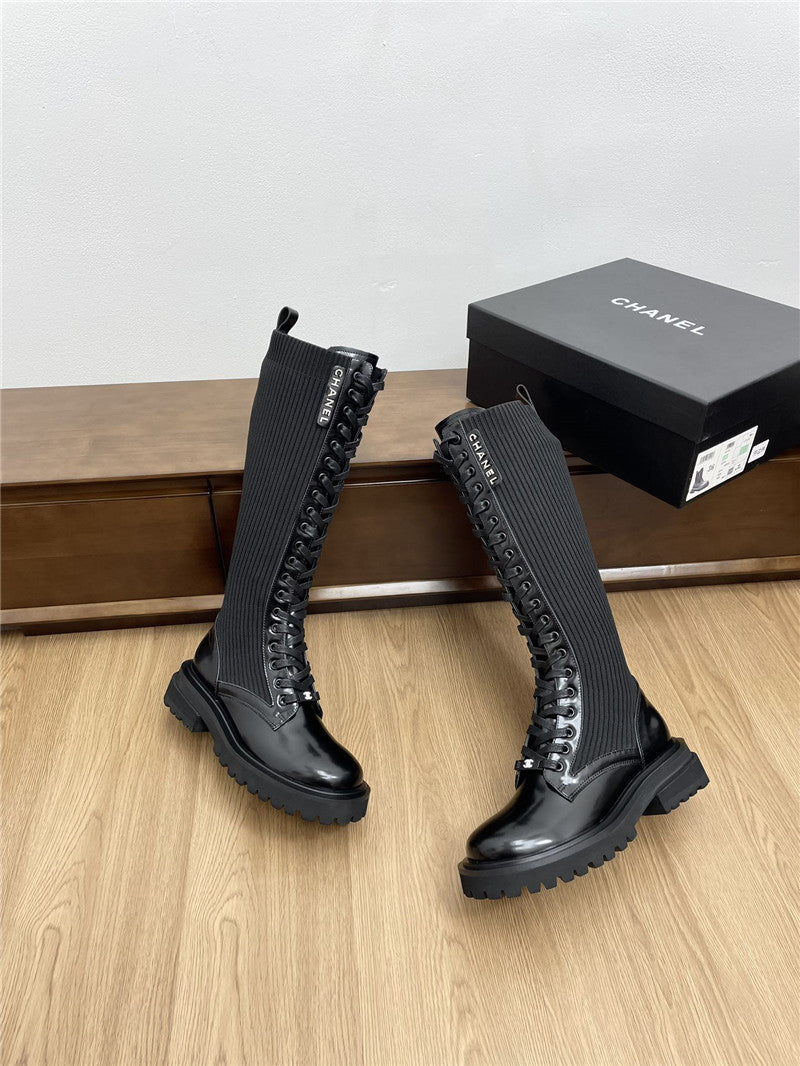 Chanel Knight Martin Premium Quality Boot Woman 8883 Black