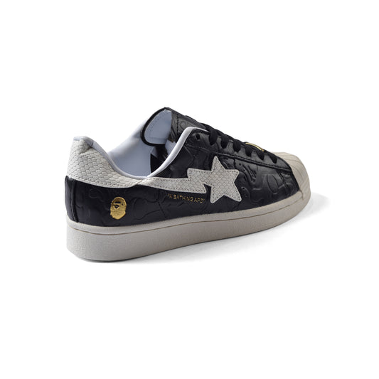 Adidas x Bapte Super Star 80s Sneakers Woman JR2703 Black