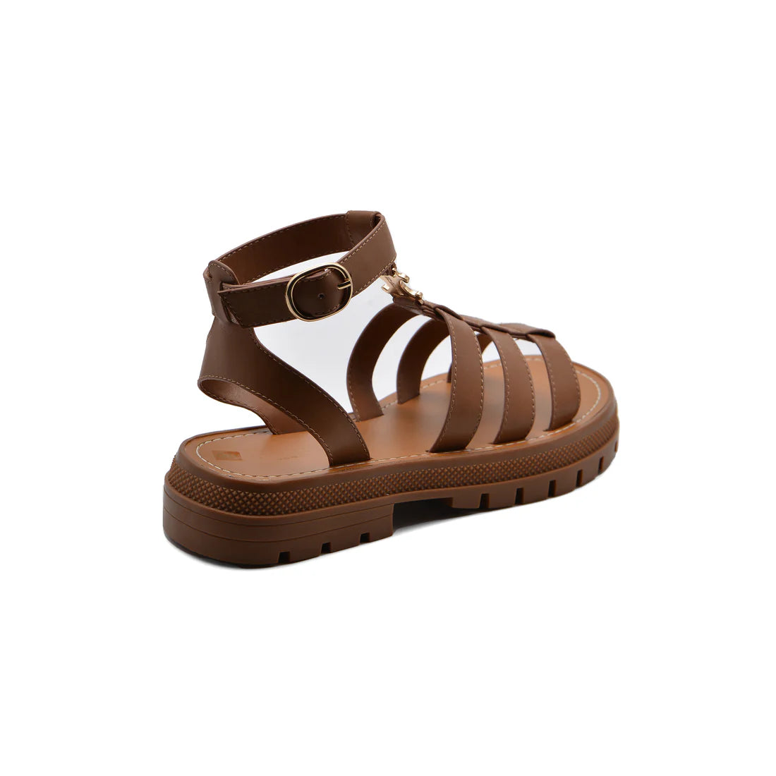 Celine Leather Clea Triomphe Strappy Gladiator Sandals Woman CC-11 Havan