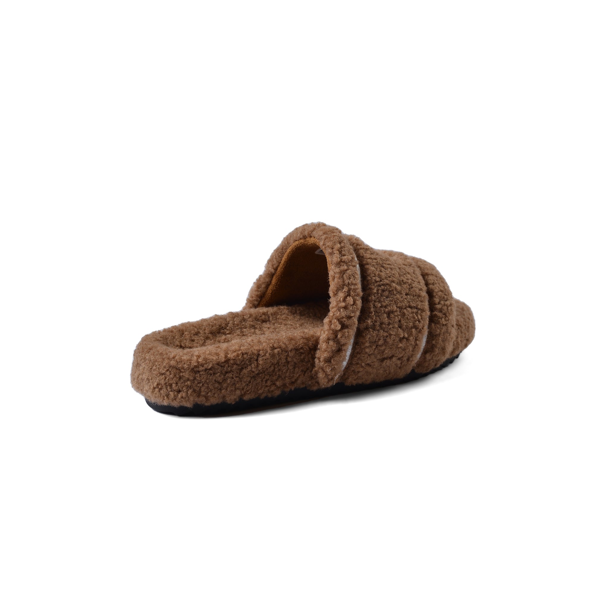 Chanel Flat Open Back Loafer Slipper Luxury Woman LQ20-16 Brown