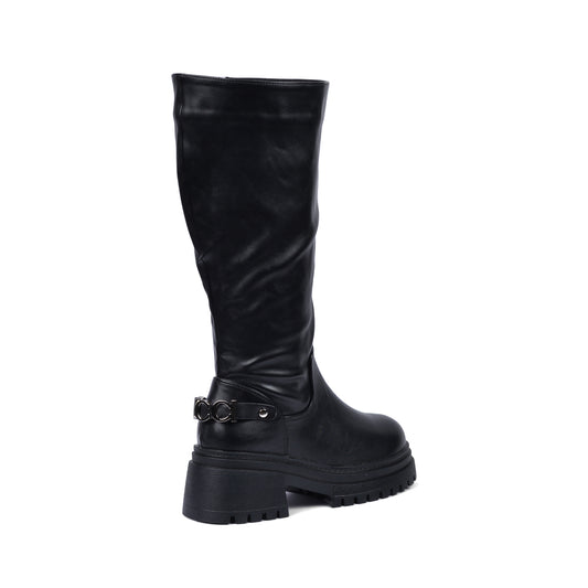 GUCCI High Quality Design Tan Classic Boots with Detail TN-172 Black