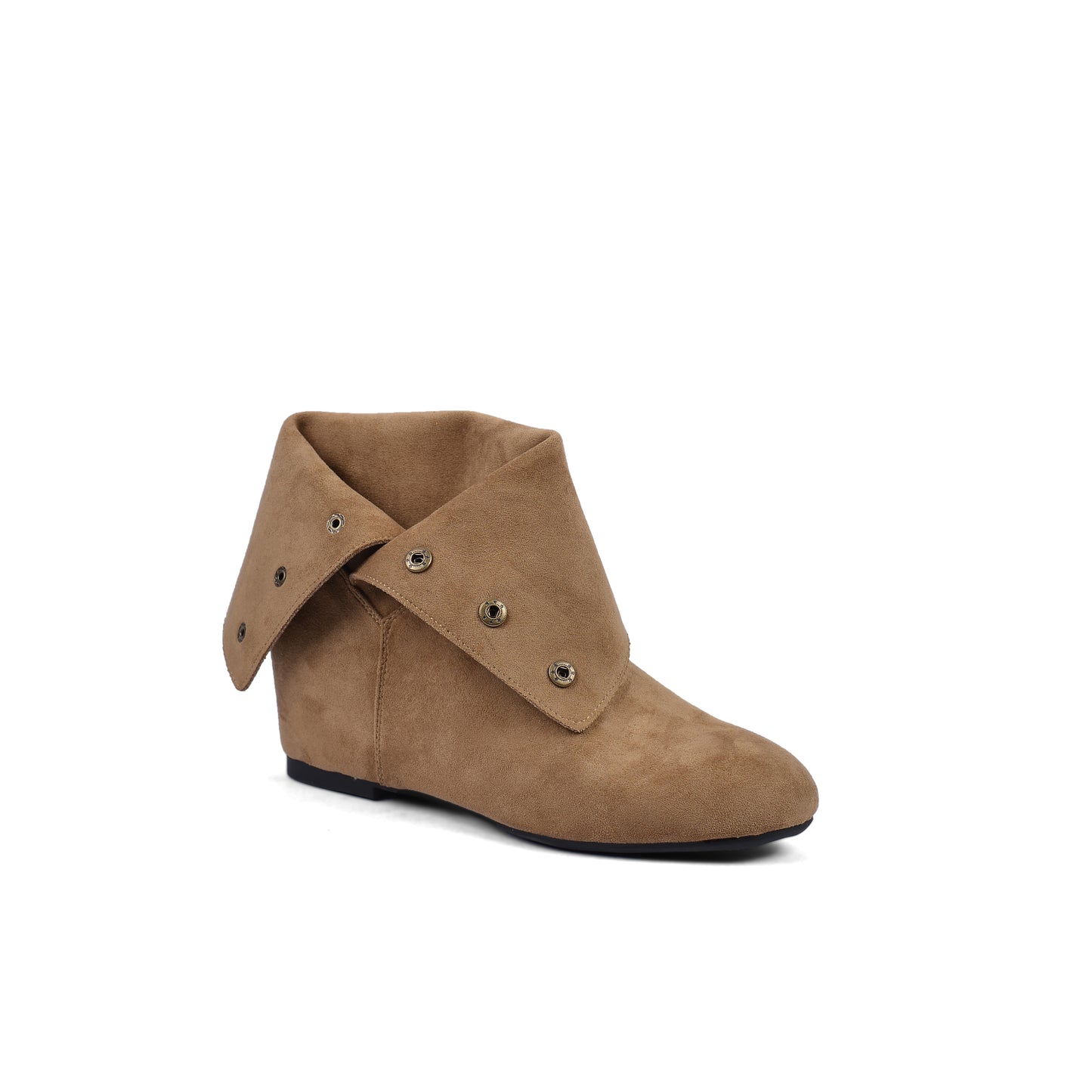 Half Boots High Quality with capsule Suede Woman 8807 Khaki
