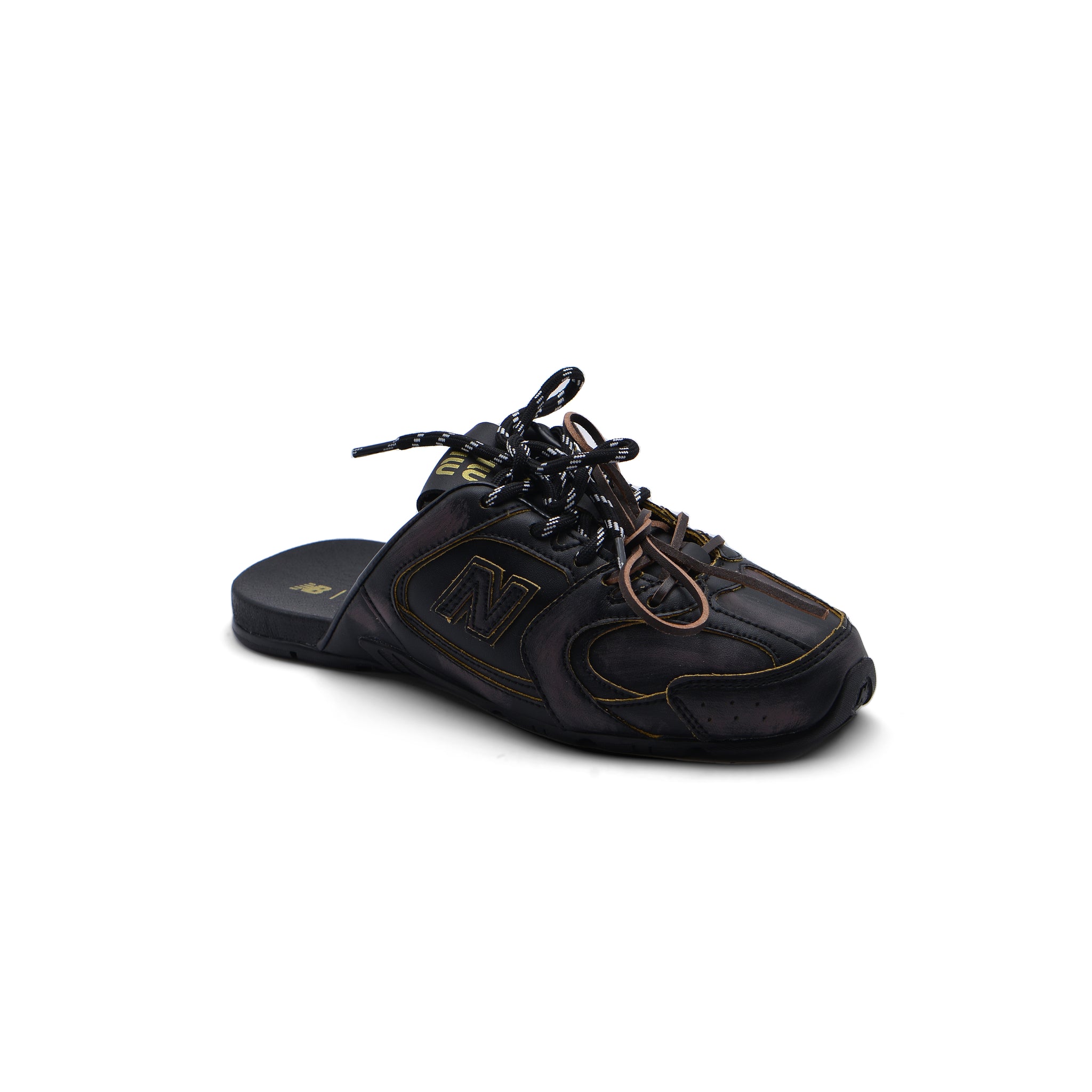 New Balance 530 SL Mule Miu Miu Slippers Woman 523059B Black