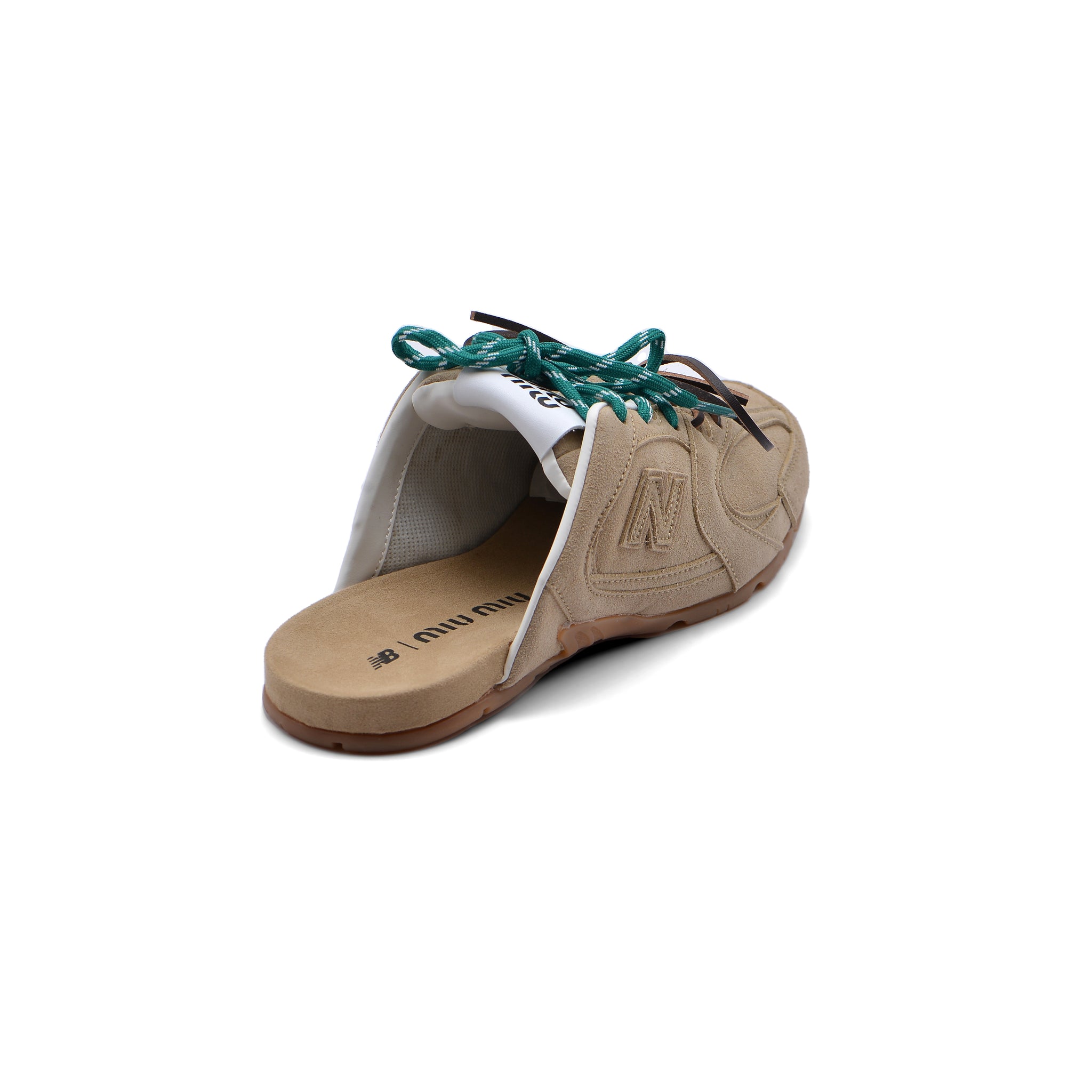 New Balance 530 SL Mule Miu Miu Slippers Woman 523059B Beige