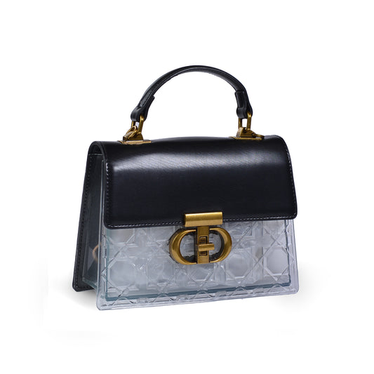 New Stylish Luxury Shoulder Bag From A Luxury Brand Designed For Woman A24334 Black