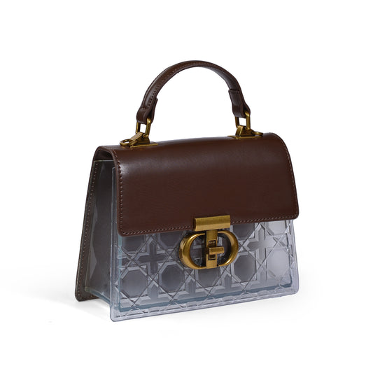 New Stylish Luxury Shoulder Bag From A Luxury Brand Designed For Woman 2310194-1 Coffee