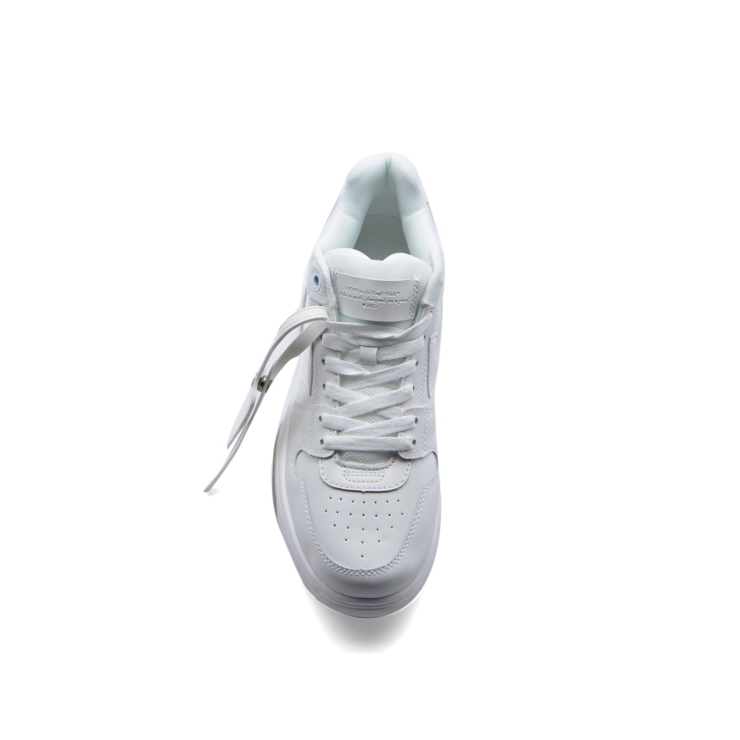 Off-White Logic Out Of Office Lace-Up Sneakers 189S24-W White