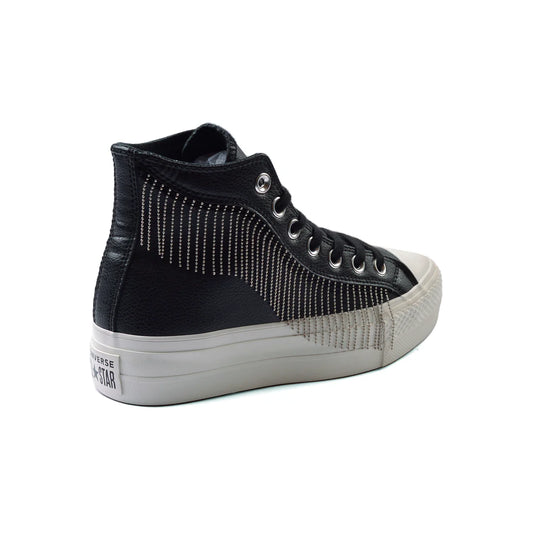 Converse Chuck Taylor All Star Platform Western Glam Half Woman A15473C Black