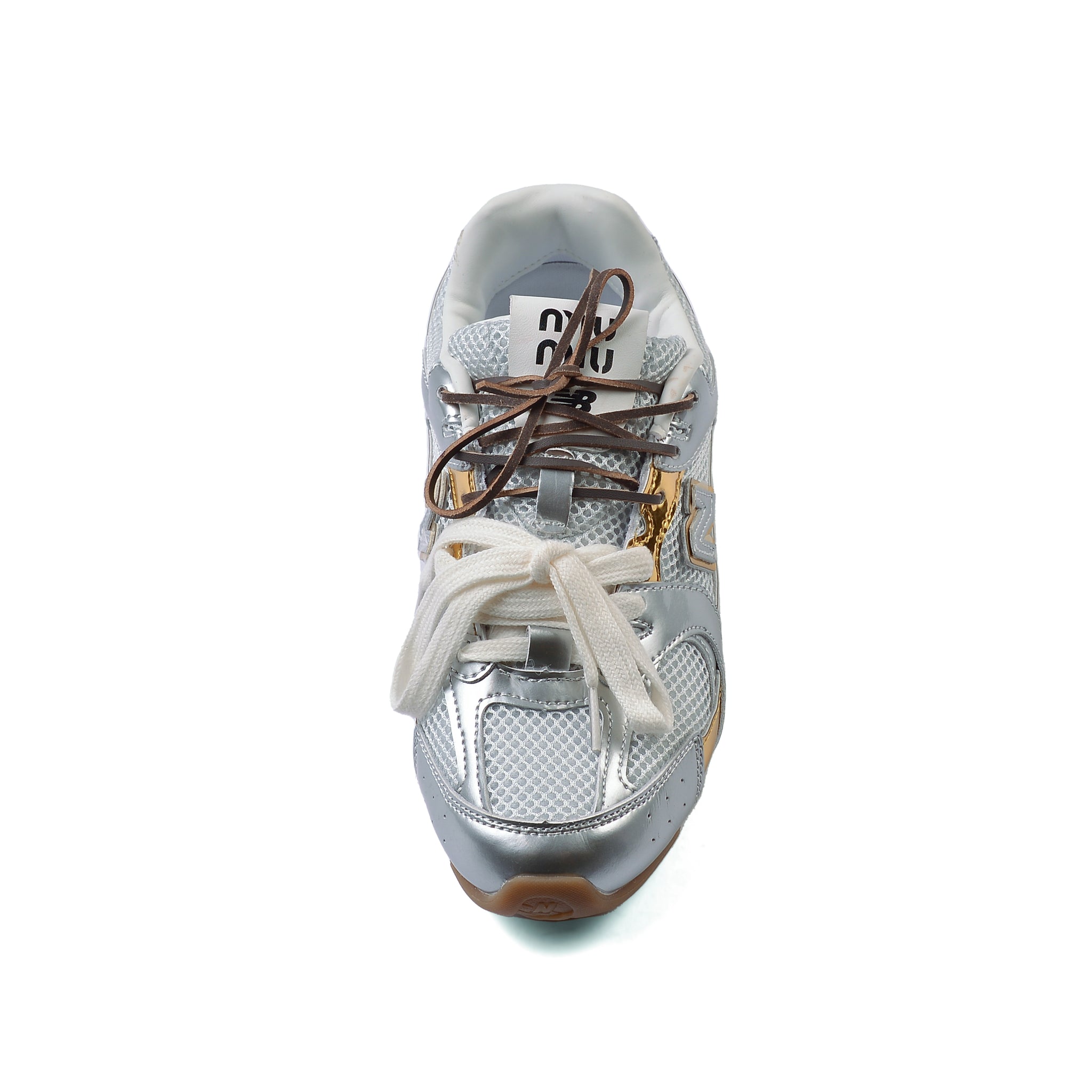 New Balance X Miu Miu 530 Diamond Sneakers Woman 5E1654E Silver