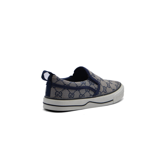 Gucci Tennis 1977 Slip-On Sneakers Woman JEN-673 Navy
