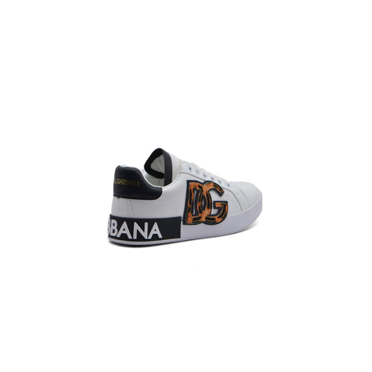 Dolce&Gabbana Portofino Logo Sneakers Saks Fifth Avenue JEN-682 White