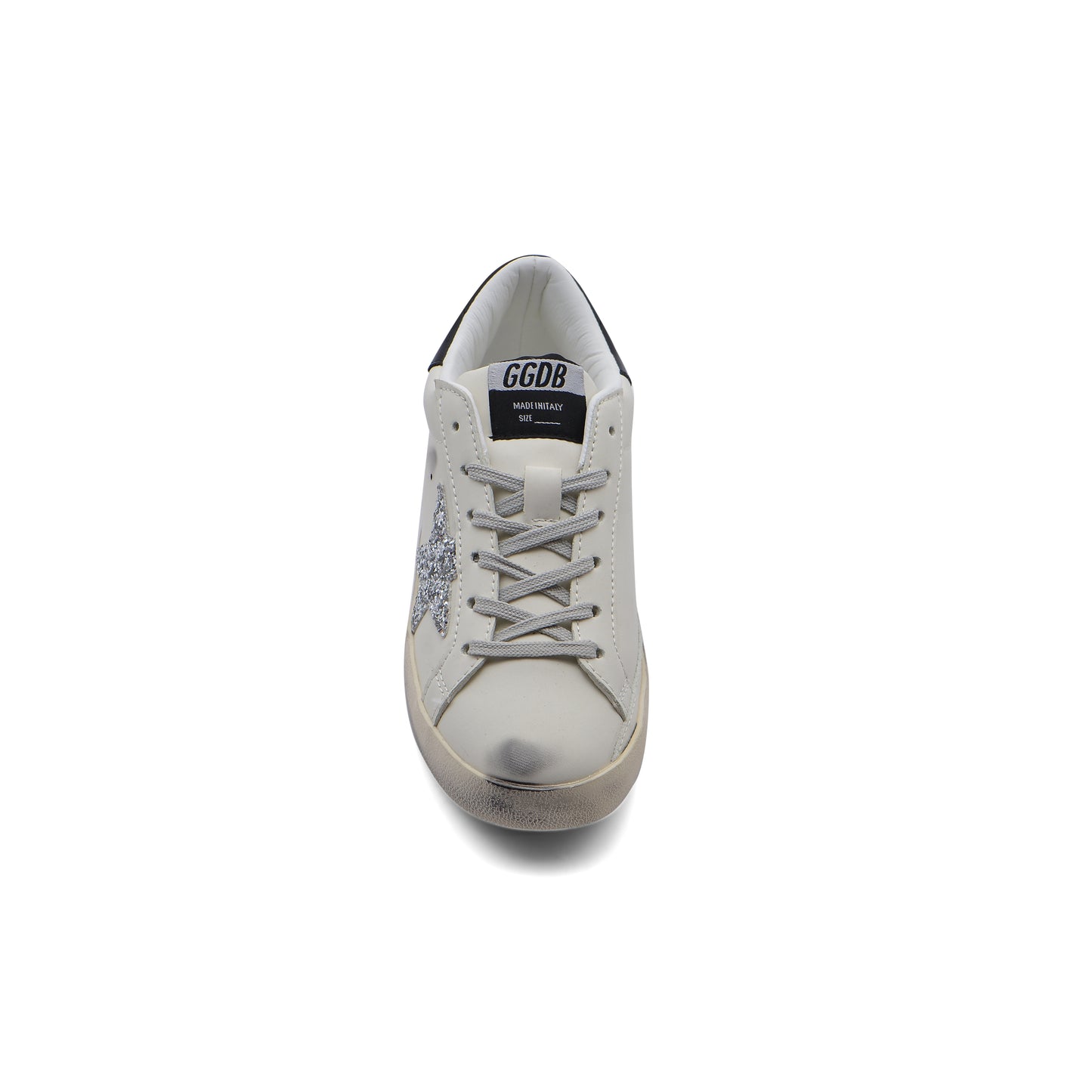 Golden Goose with glitter star Sneakers Woman JEN-686 White&Black
