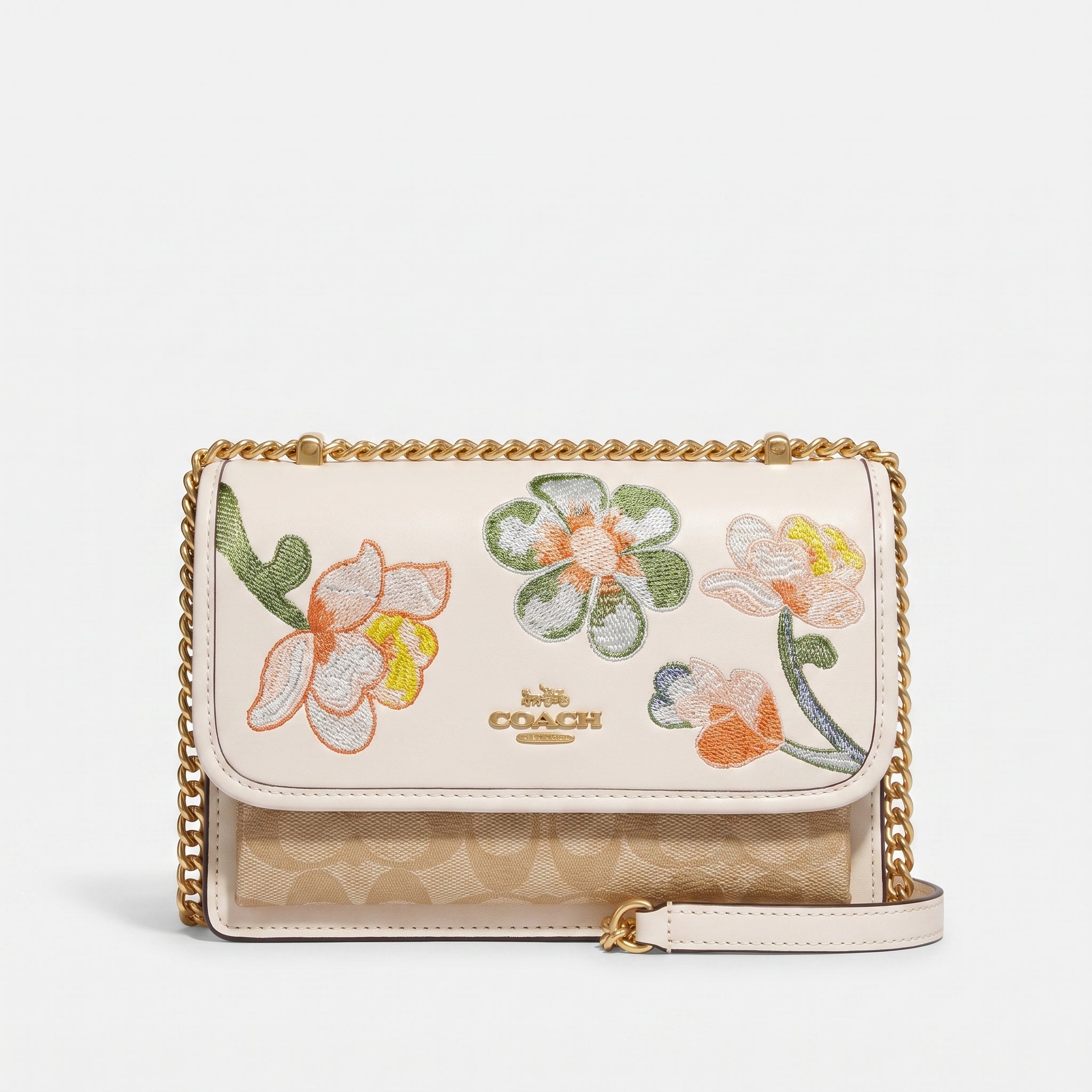 Coach crossbody bag Woman (15 cm height, 20 cm width) 978 White&Beige