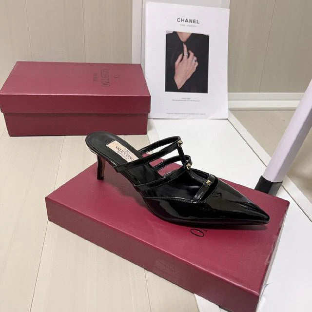 Valentino Garavani Formal Sling Back Woman 7677 Black