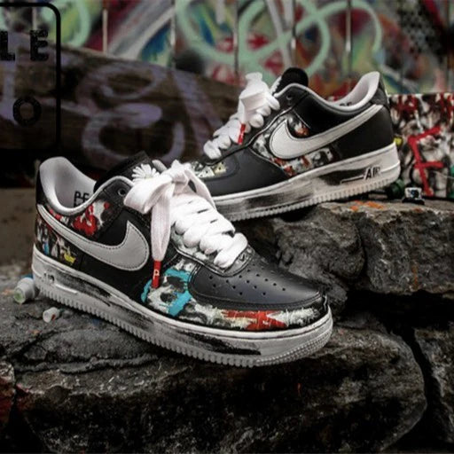 Nike Air Force 1 Low G-Dragon Peaceminusone Air Force 107 Black
