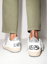 Golden Goose Ball Star low-top Sneakers Woman F007393 Silver