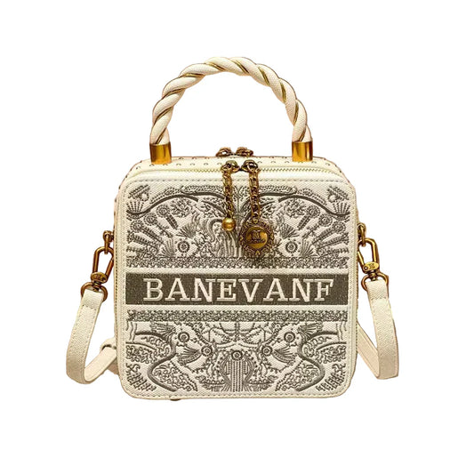 Banevanf Bag Woman High Quality Design 8258 Beige