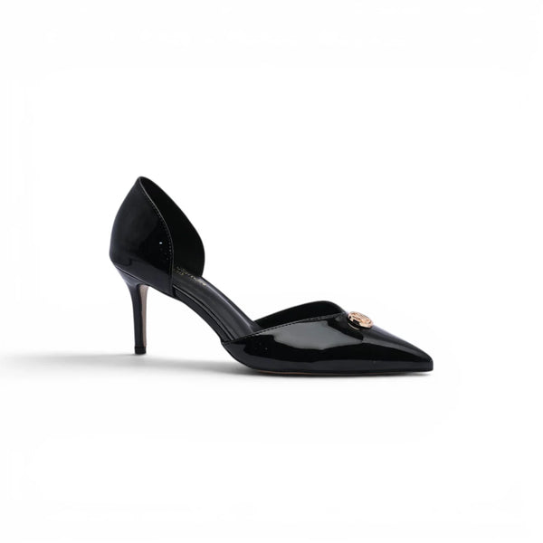 Louis Vuitton Heels Woman Box And Bag Patent Leather 2822-2 Black