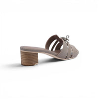 Hermes Gigi 50 Sandals Suede Goatskin Sands Woman 778 Beige