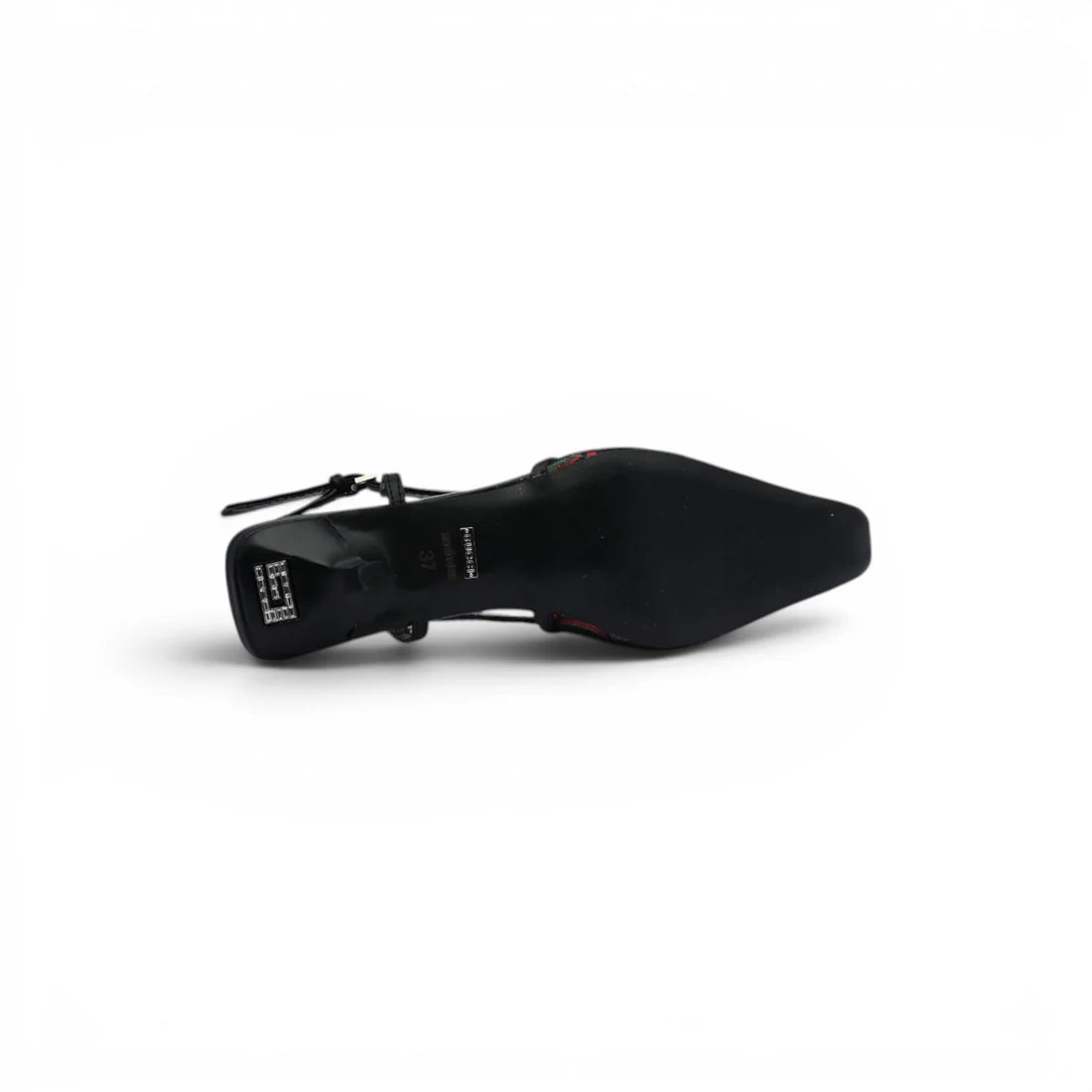 Gucci Luxury Slingback Sandals Mongoram Woman 1086-1 Black