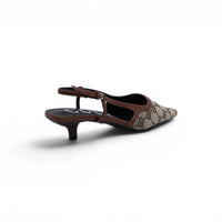 Gucci Luxury Slingback Sandals Mongoram Woman 1087-1 Havan