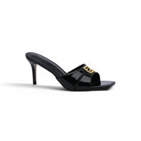 FENDI FFold mules for Fine leathers Woman 5886 Black