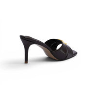 FENDI FFold mules for Fine leathers Woman 5886 Brown