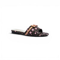 Louis Vuitton Lock It Flat Mule Monogram Sandals Woman 51BLV Brown