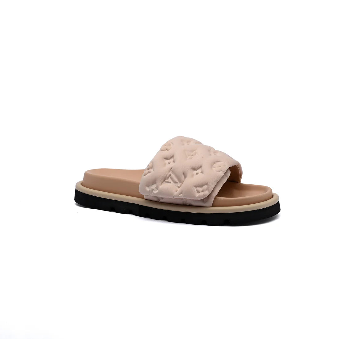 Louis Vuitton Pillow Comfort Mule Slippers Woman L33-6 Beige
