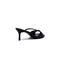 Zara Mini With Buckle Detail Stylish Heels Woman 3068 Black