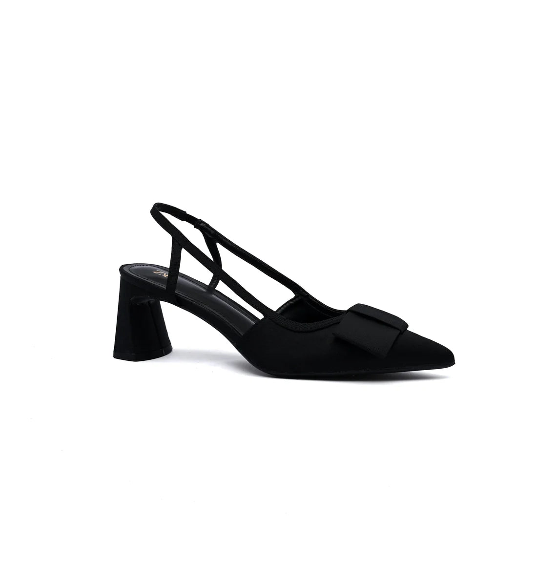 Zara Detail Stylish Heels Heeled Shoes Woman 8563 Black