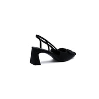 Zara Detail Stylish Heels Heeled Shoes Woman 8563 Black