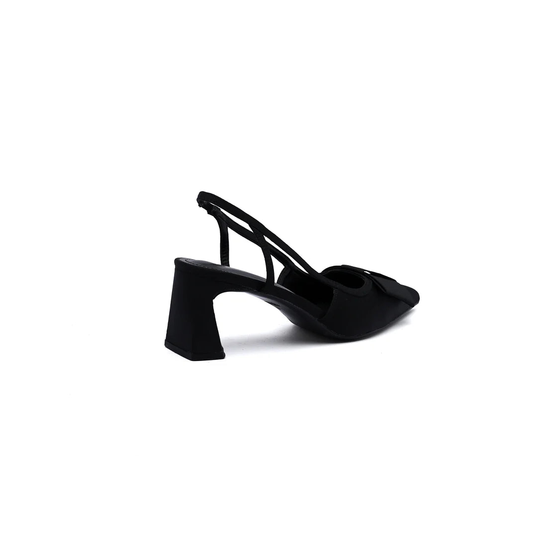 Zara Detail Stylish Heels Heeled Shoes Woman 8563 Black