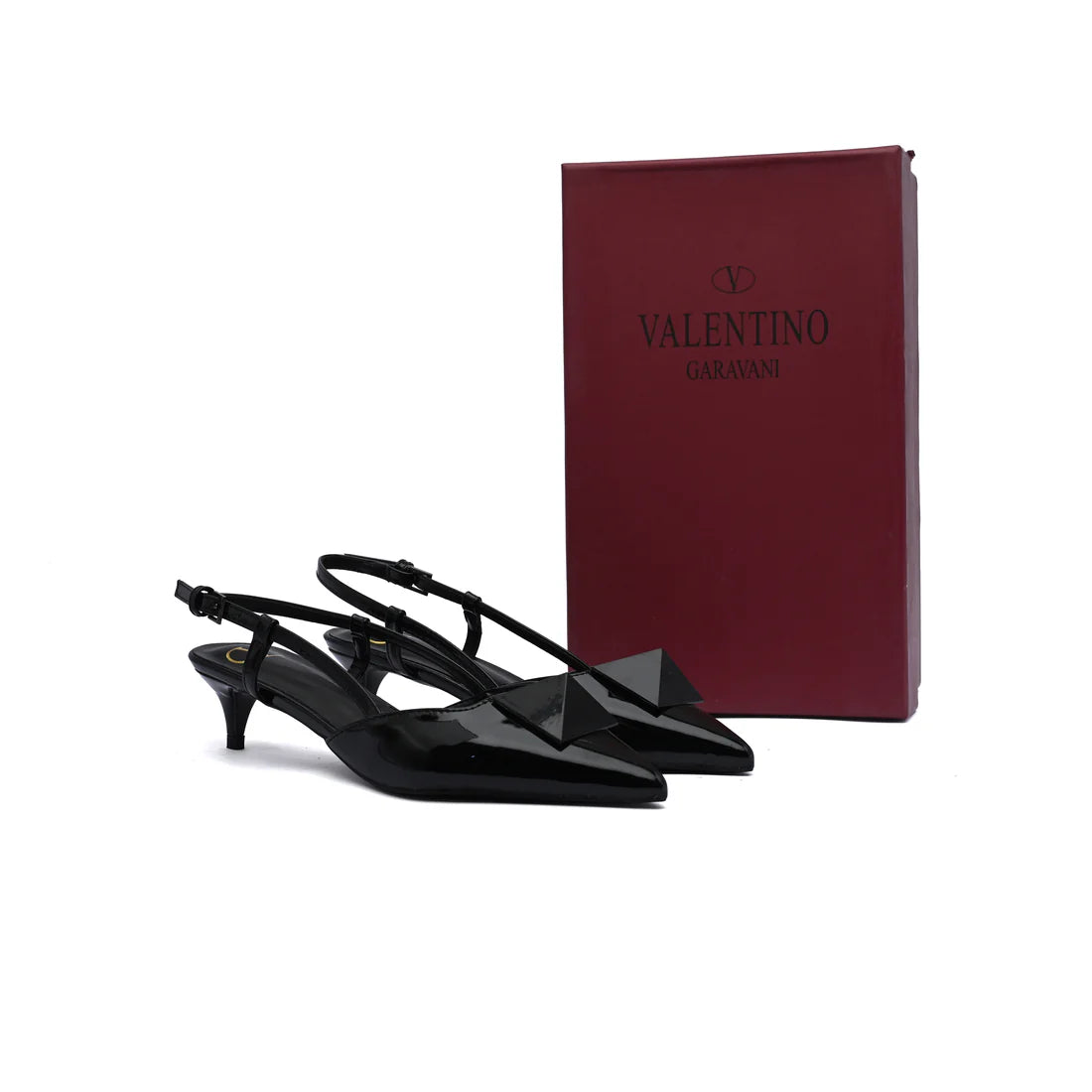 Valentino Garavani Formal Sling Back Woman V135-18 Black