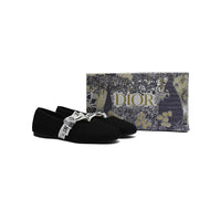 Christian Dior Beige Mesh J'Adior Ballet Flats Woman 2024-16 Black