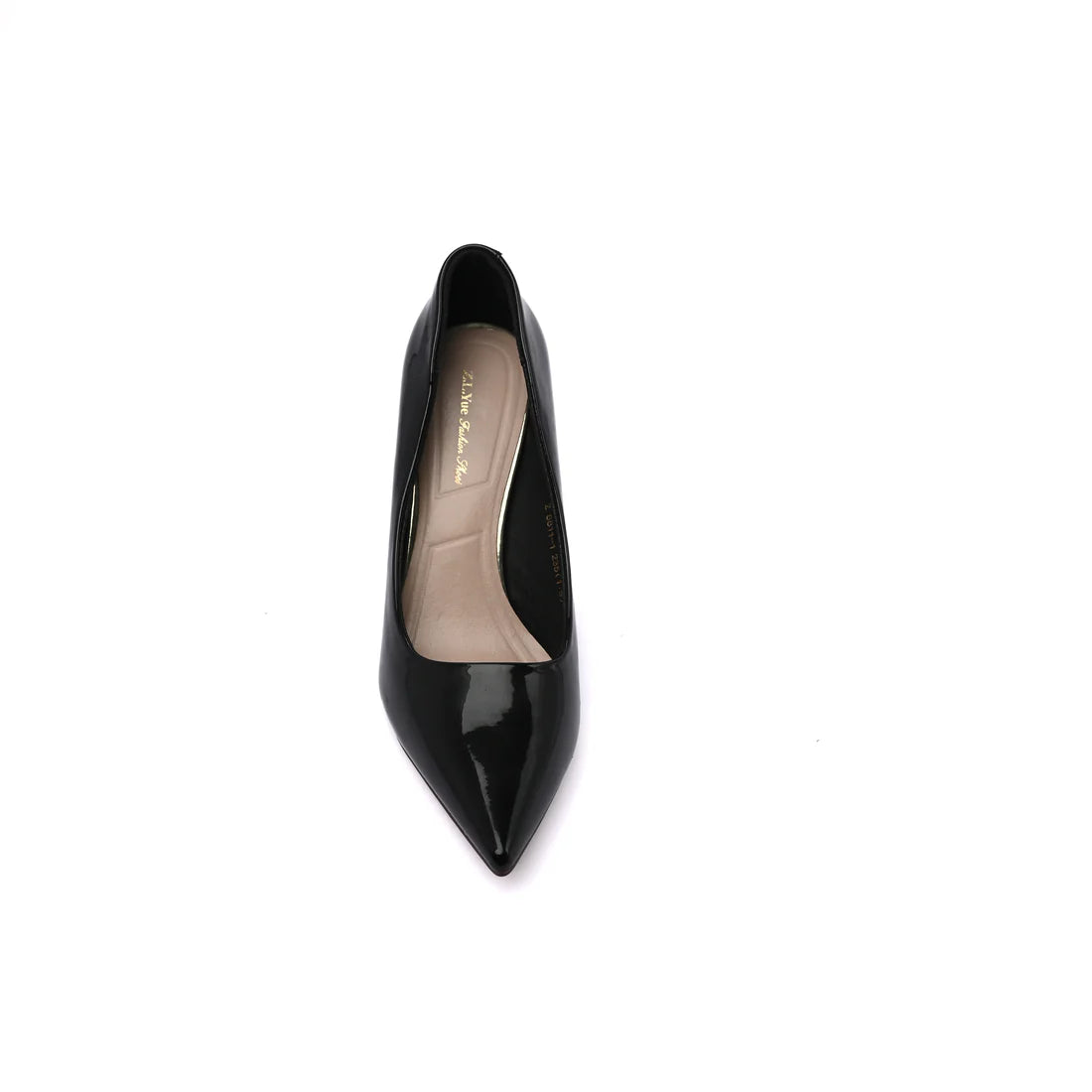 Patent Leather Pointed Stiletto Heels Woman 8811-1 Black