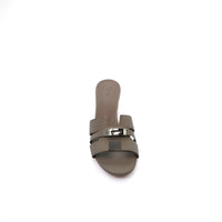 Hermes Gigi 50 Sandals Suede Goatskin Sands Woman 778 Beige