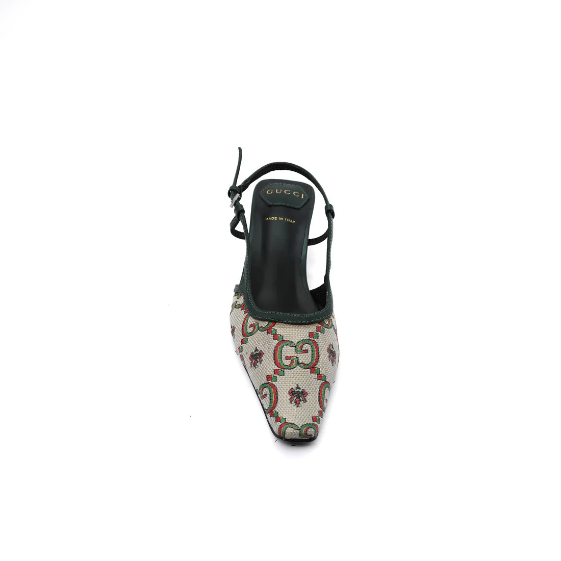 Gucci Luxury Slingback Sandals Mongoram Woman 1086-1 Beige
